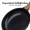 Padella in alluminio pressofuso - GSW - NATURAL FIT - 20 cm - 100% riciclato senza PFAS - Induzione