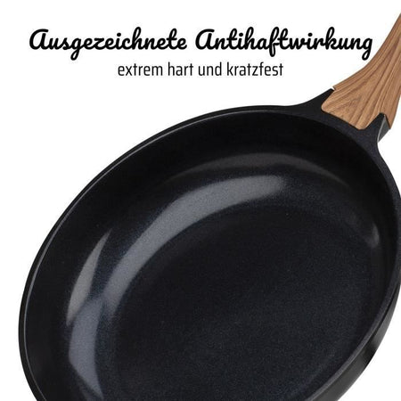 Padella in alluminio pressofuso - GSW - NATURAL FIT - 20 cm - 100% riciclato senza PFAS - Induzione