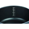 Casseruola in alluminio pressofuso - GSW - SILCOGUSS - 28 cm - Induzione - Nero