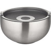 Insalatiera termica - GSW - 30 cm - Acciaio inox - 5,50 L - Coperchio antigoccia - Doppia parete