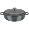 Casseruola in ghisa massiccia - GSW - GREY SHADOW - 30 cm - Rotonda - Induzione - Grigio