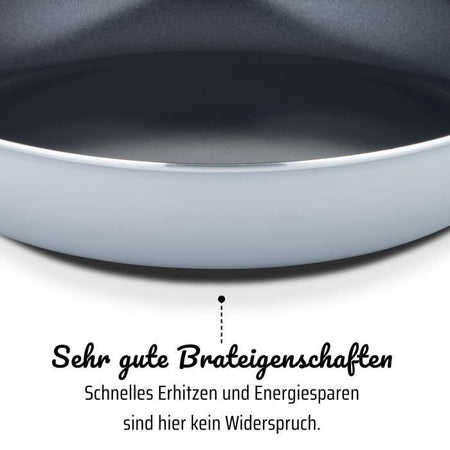 Padella professionale - GSW - PRO BASIC - 28 cm - Induzione - Alluminio forgiato spesso - Qualità gastronomia