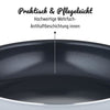 Padella professionale - GSW - PRO BASIC - 28 cm - Induzione - Alluminio forgiato spesso - Qualità gastronomia