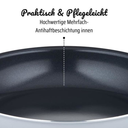 Padella professionale - GSW - PRO BASIC - 40 cm - Induzione - Alluminio forgiato spesso - Qualità gastronomia