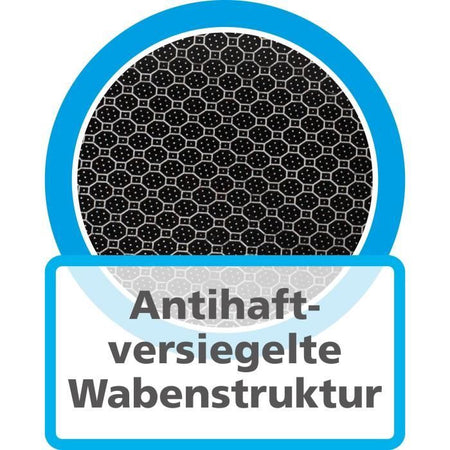 GSW Wok pro con coperchio -  32 cm - Fondo a 3 strati - Manico rivettato - Acciaio inossidabile - Tutte le fonti di calore inclusa l'induzione