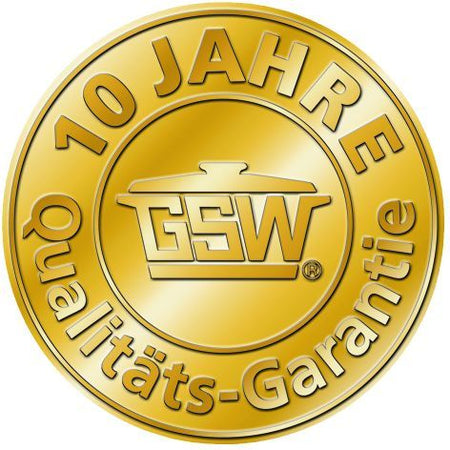 GSW Elegance - Batteria di pentole in acciaio inossidabile da 9 pezzi - Tutti i piani cottura a induzione