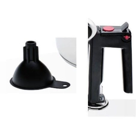 Bagnomaria - GSW - 16 cm - 1,5 L - Doppia parete e serbatoio - Induzione - Acciaio inox