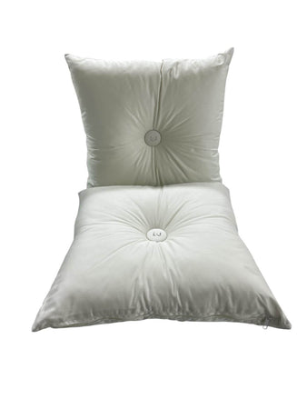 Cuscino Arredo Liu Jo 40x40 Raso di Cotone con Bottone