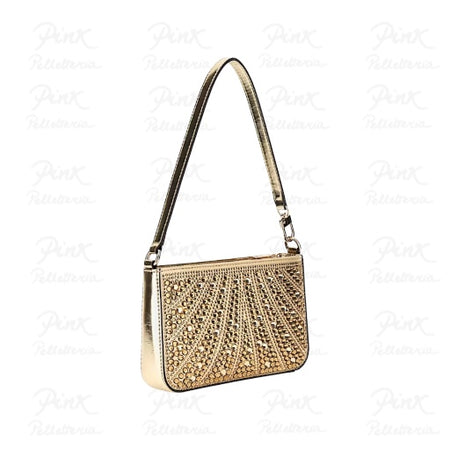 GUESS borsa a tracolla gold e silver art.HWXY9528720