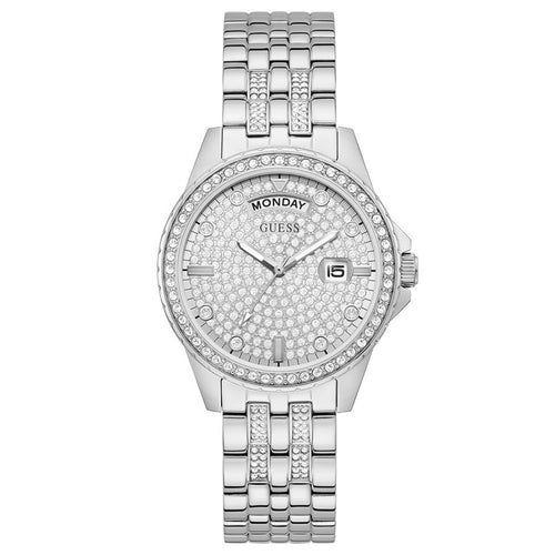 Guess Lady Comet Orologio Solo Tempo In Acciaio - GW0254L1