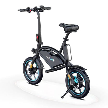 Bicicleta eléctrica de equilibrio - GYROOR - C147 - 36 V/7,8 Ah - 350 W - 14 pulgadas - Aplicación móvil - Soporte para teléfono