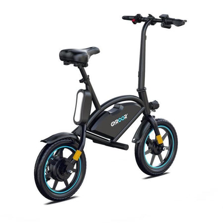 Bici elettrica senza pedali - GYROOR - C147 - 36V/7,8Ah - 350W - 14 pollici - App mobile - Supporto per telefono
