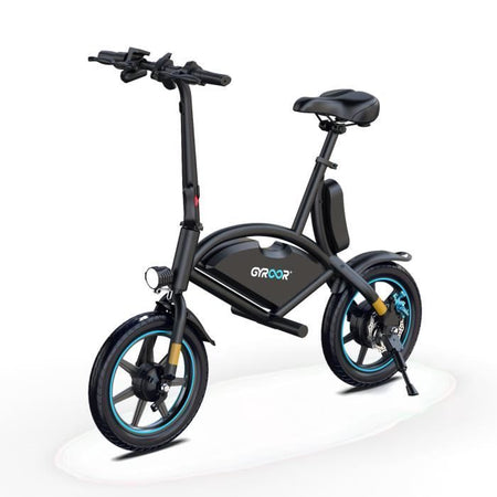 Bici elettrica senza pedali - GYROOR - C147 - 36V/7,8Ah - 350W - 14 pollici - App mobile - Supporto per telefono