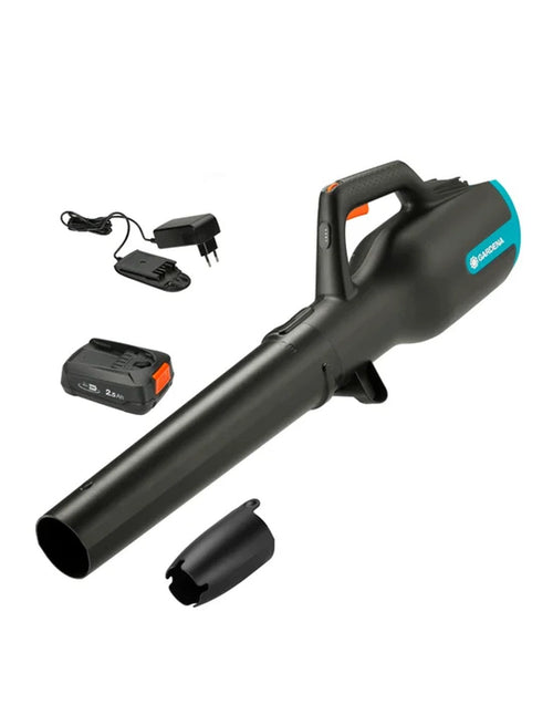 Gardena cordless blower powerjet 18v p4a ready-to-useset 4078500054324