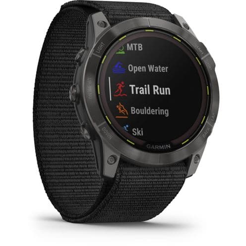 Garmin Enduro 2 Sapphire Solare DLC Titan nero/grigio ardesia
