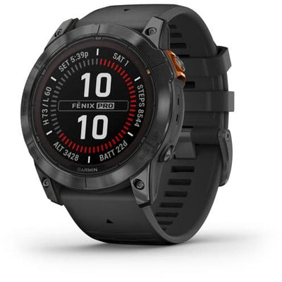 Garmin Fenix 7X Pro Solar (26mm) nero/grigio ardesia