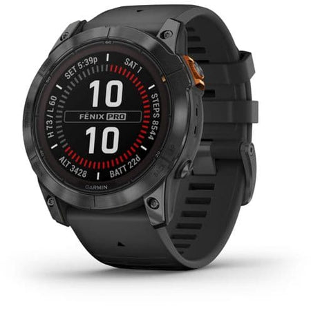 Garmin Fenix 7X Pro Solar (26mm) nero/grigio ardesia