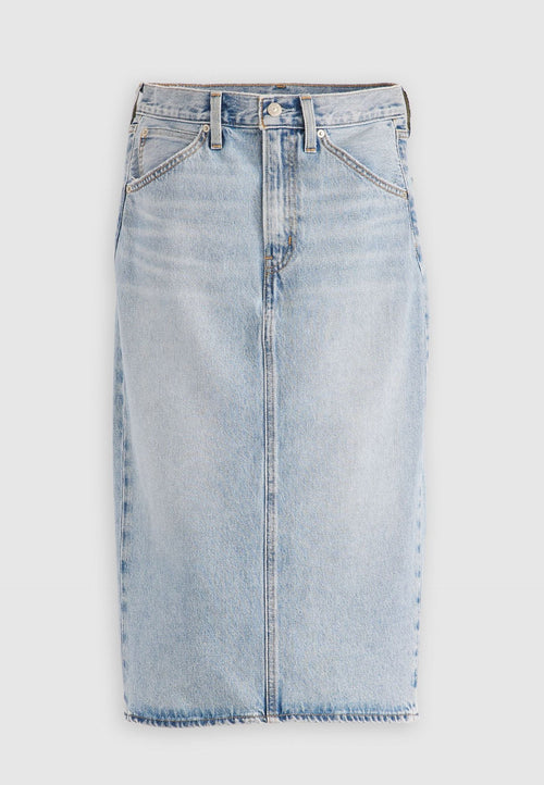 LEVI'S GONNA HR BACK SLIT SKIRT RIVETING da donna