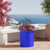 Tavolino Relax Bright con led luminosi con piano in vetro per esterno Made in Italy