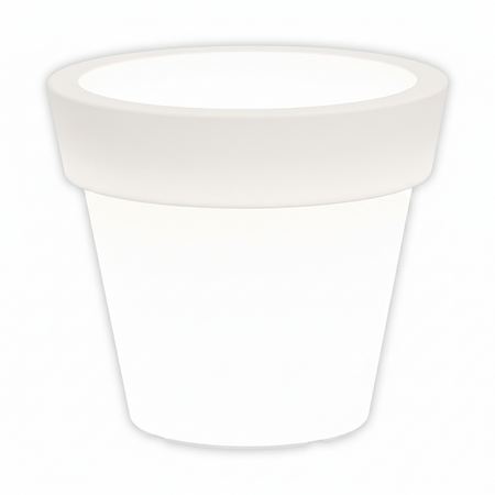 Vaso luminoso Gemma Bright rotondo con led lanterna decorazione "Made in Italy" per esterno