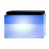 Poltroncina luminosa Roomy Bright con led pouf Made in Italy per esterno