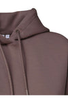 calvin klein FELPA MINIMAL LOGO SCUBA HOODIE da donna