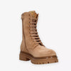 Alviero Martini Prima Classe Anfibi camel e Geo Classic in pelle