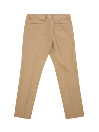 Lardini Pantalone in Cotone Beige da donna