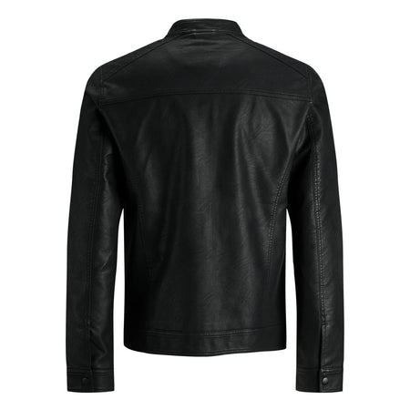 Giacca Jack & Jones Arner Leather black