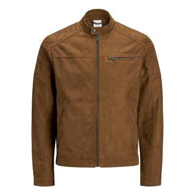 Giacca Jack & Jones Rocky Suede cognac