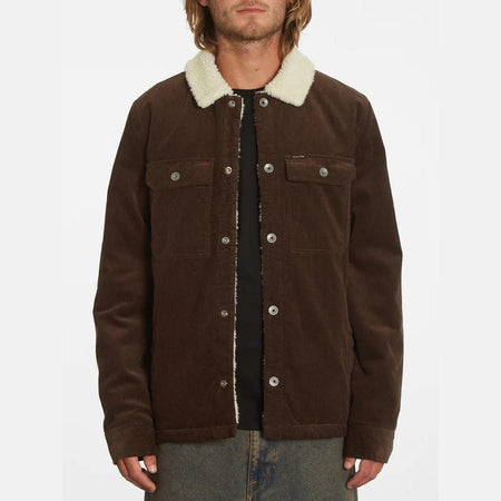 Giacca Volcom Keaton dark brown