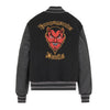 Giacca bomber Propaganda Varsity Mefisto black
