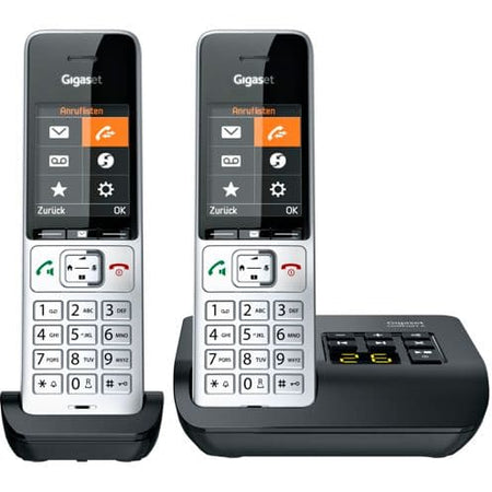 Gigaset COMFORT 500A duo argento-nero