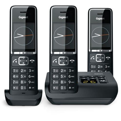 Gigaset COMFORT 550A trio nero/chrom