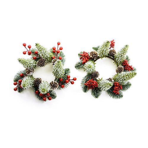 Girocandela natalizio 24Xh.14 cm design assortiti - Mercury 50106MEY