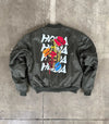Giubbotto Bomber Verde Militare Horda Bomb Horda Brand Streetwear