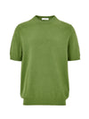 Gran Sasso Maglia Mezza Manica Effetto Knitwear in Verde da uomo