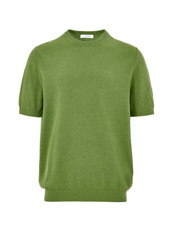 Gran Sasso Maglia Mezza Manica Effetto Knitwear in Verde da uomo