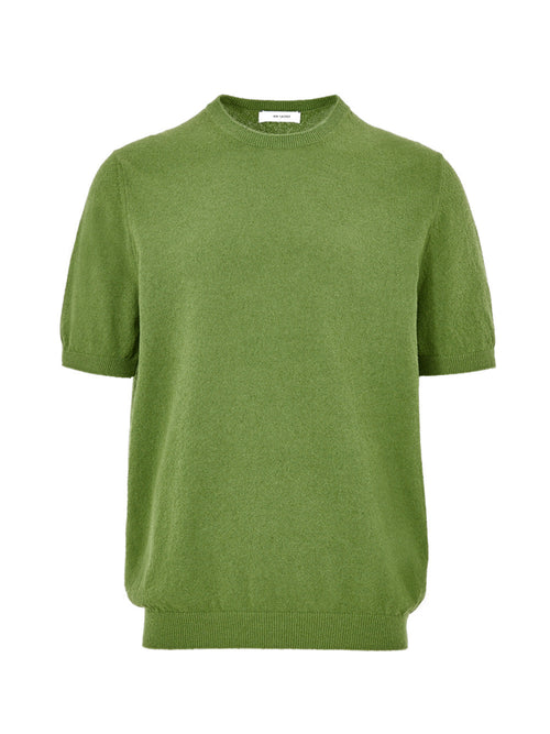 Gran Sasso Maglia Mezza Manica Effetto Knitwear in Verde da uomo