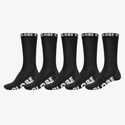 Globe Calze  Blackout 5PK Black