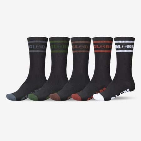 Globe Calze Tilt Hi 5PK Black