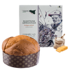 Tesori di sicilia panettone artigianale pandorato 1kg, scatola siciliana ù nonno pino panettone a lievitazione naturale, idea regalo natale