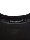 Dolce & Gabbana T-shirt in Lana nera da donna