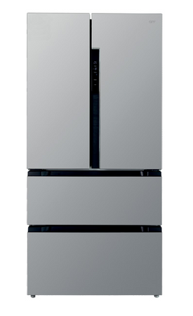 Grf fb83832x frigorifero french door inox frigo con cassettoni motore inverter classe e 436 litri