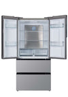 Grf fb83832x frigorifero french door inox frigo con cassettoni motore inverter classe e 436 litri