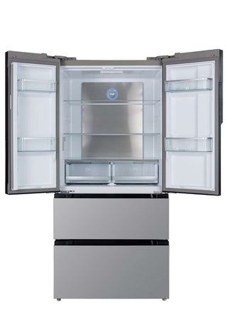 Grf fb83832x frigorifero french door inox frigo con cassettoni motore inverter classe e 436 litri
