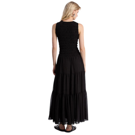 MICHAEL KORS vestiti casual donna michael kors - smocked tank dress - nero da donna