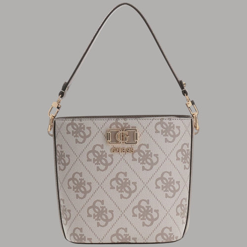 Guess Borsa Secchiello Karnilla 4G con Tracolla Removibile