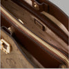 Guess Borsa a Mano Logo 4G Karnilla con Tracolla Removibile
