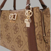 Guess Borsa a Mano Logo 4G Karnilla con Tracolla Removibile